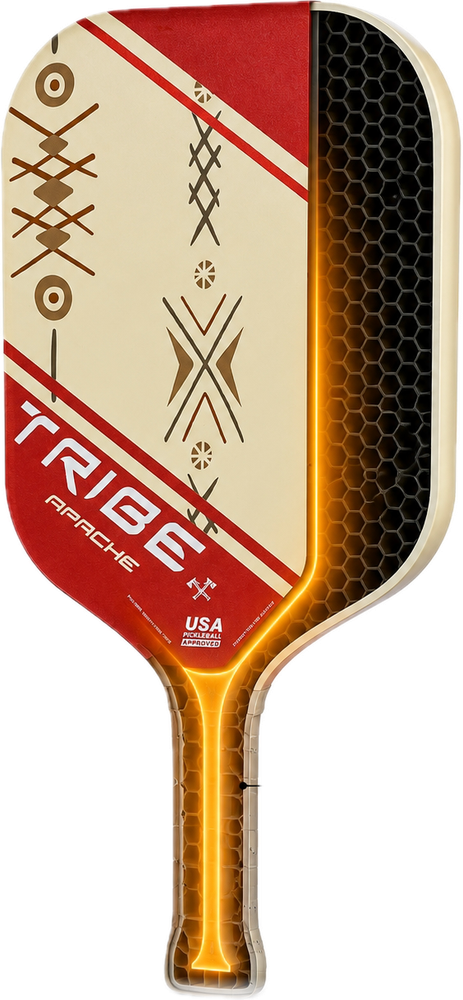 The Apache showing thermoformed unibody construction running through the handle